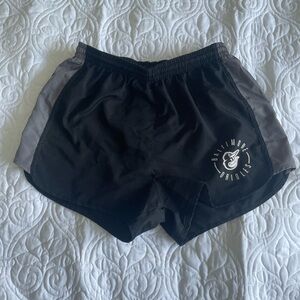 VS Pink Orioles Athletic shorts.